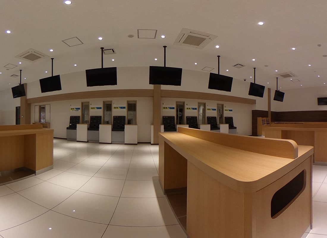 1階 エントランス・一般席・一般フロアの360度画像