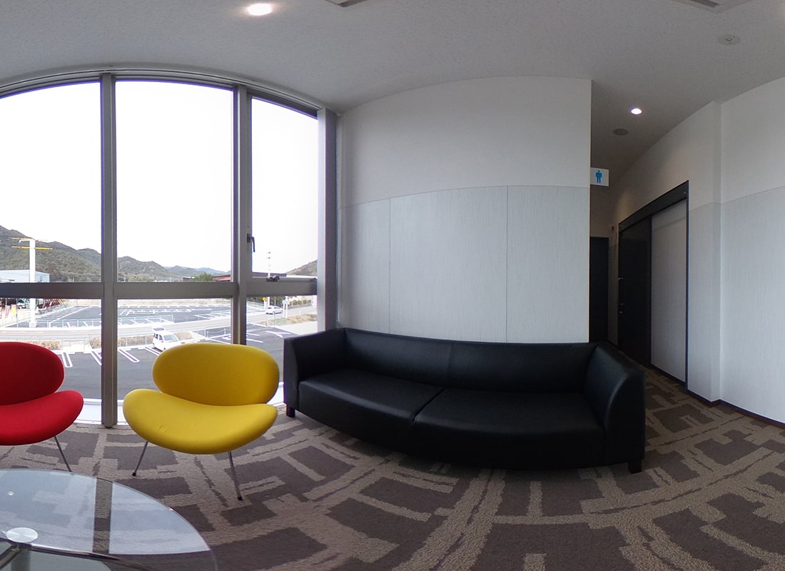 2階 ロビーの360度画像
